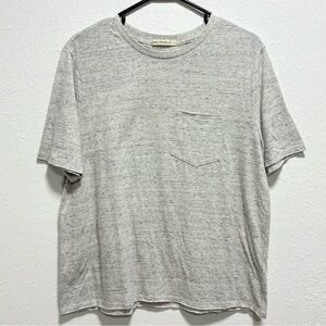 NWOT Marine Layer Women's Relaxed Pocket Tee in marles gray Large